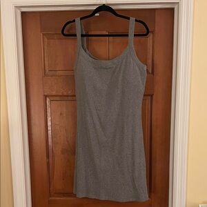 Simple Grey Tank Dress